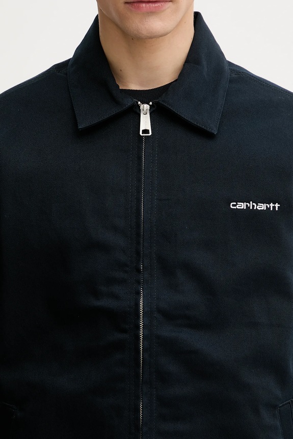Bunda Carhartt WIP Module Script Jacket námořnická modř I035621.38L01