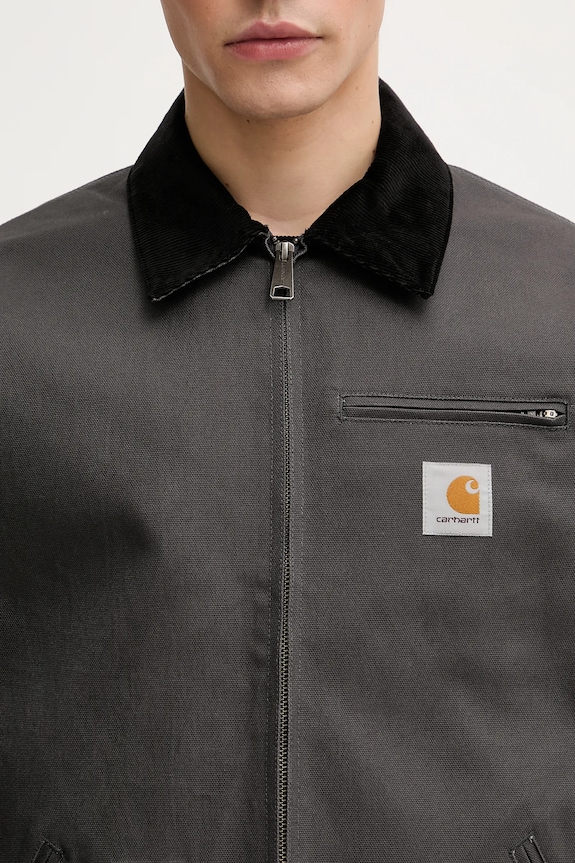 Carhartt WIP cotton jacket Detroit Jacket gray I015264.3CL01