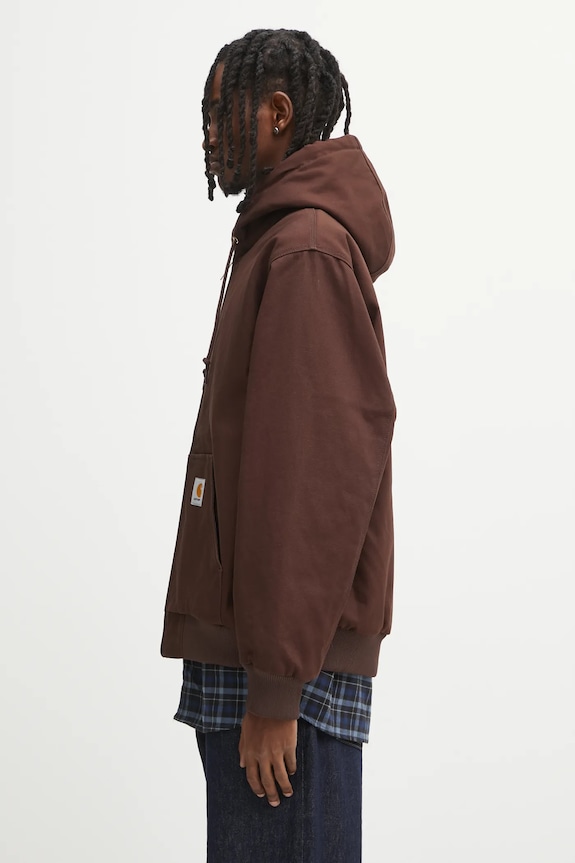 Carhartt WIP geacă Active Jacket I023083.4701 maro AW25