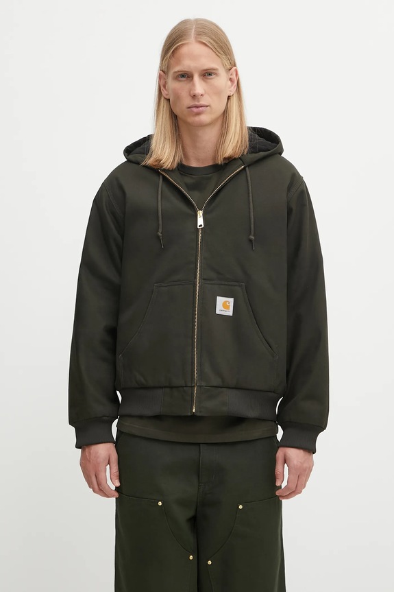 Carhartt WIP giacca in cotone Active Jacket transitorio verde I023083.4901