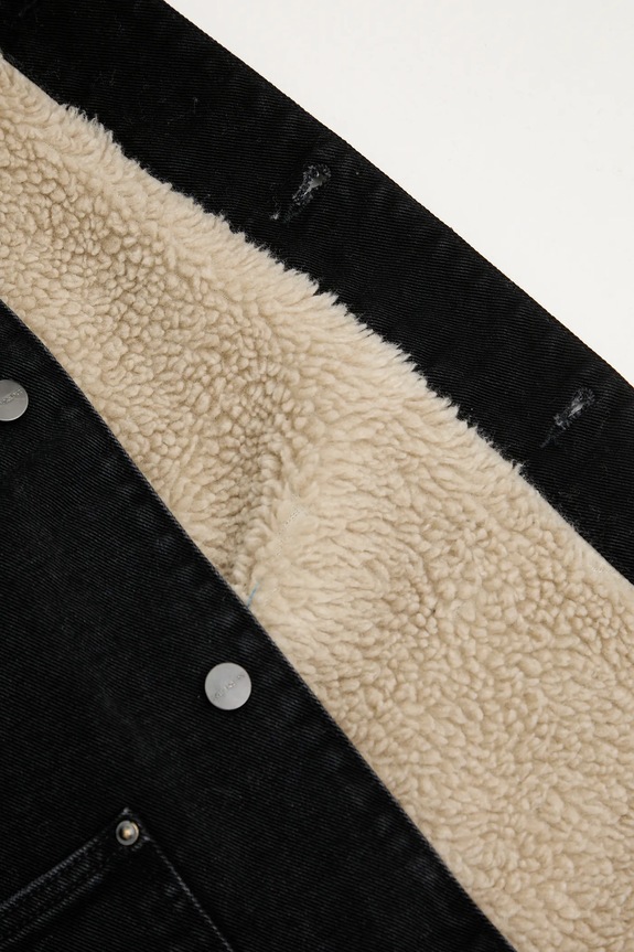 Carhartt WIP denim jacket OG Chore Coat I035877.0 black