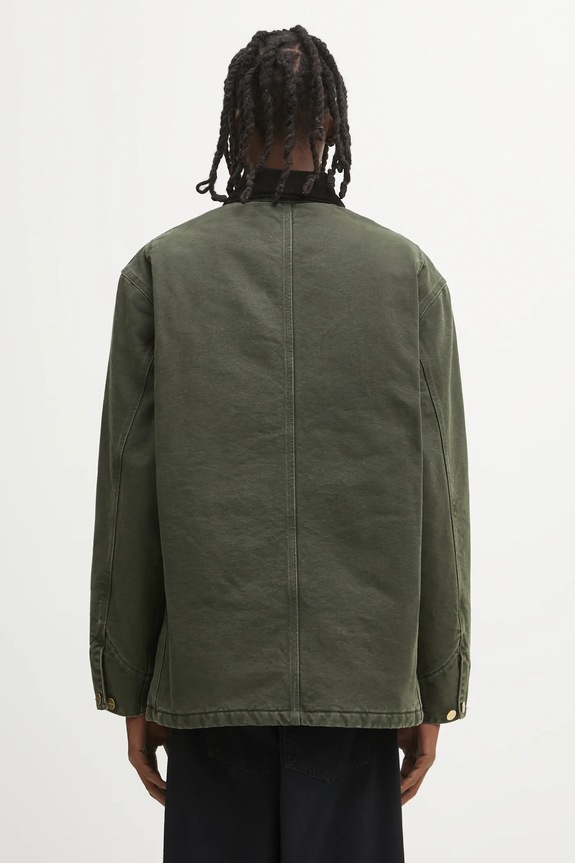 Odzież Carhartt WIP kurtka bawełniana OG Chore Coat I035613.3CM4O zielony