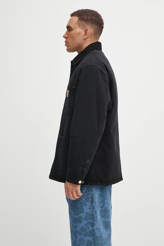 Хлопковая куртка Carhartt WIP OG Chore Coat I035613.00E4O чёрный AW25