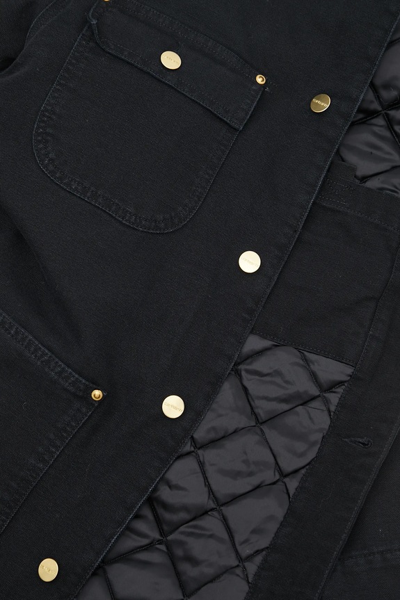 Хлопковая куртка Carhartt WIP OG Chore Coat I035613.00E4O чёрный