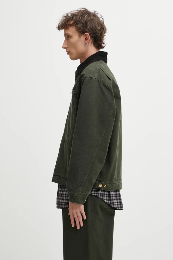 Carhartt WIP cotton jacket OG Detroit Jacket I035614.3CM4O green AW25