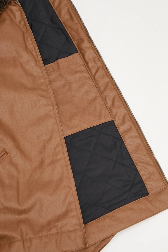 Bavlnená bunda Carhartt WIP OG Dean Jacket I035799.00SXX hnedá