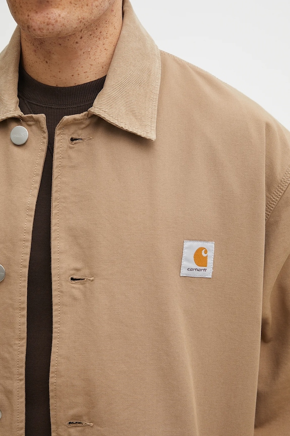 Carhartt WIP giacca di jeans Webster Coat beige I035618.3AF02