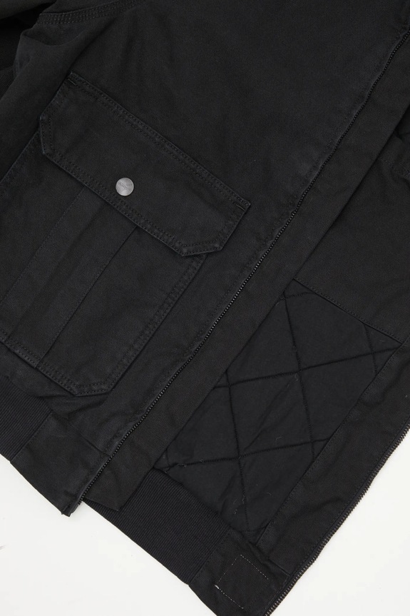 Carhartt WIP cotton jacket Stanton Jacket I035617.8906 black
