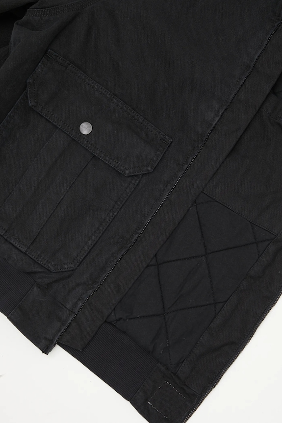 Carhartt WIP cotton jacket Stanton Jacket I035617.8906 black