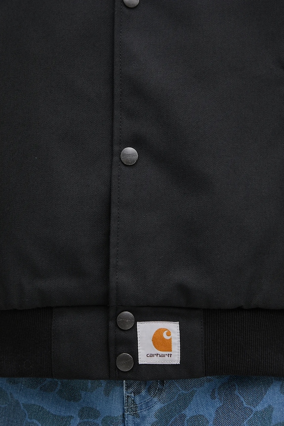 Куртка-бомбер з додаванням вовни Carhartt WIP Ray Jacket чорний I035622.8901