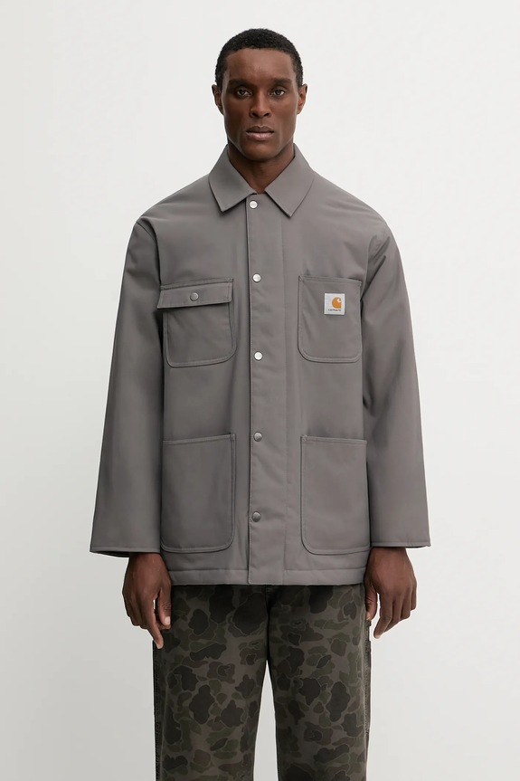 Carhartt WIP jacket Leroy Chore Coat other brown I035343.33CXX