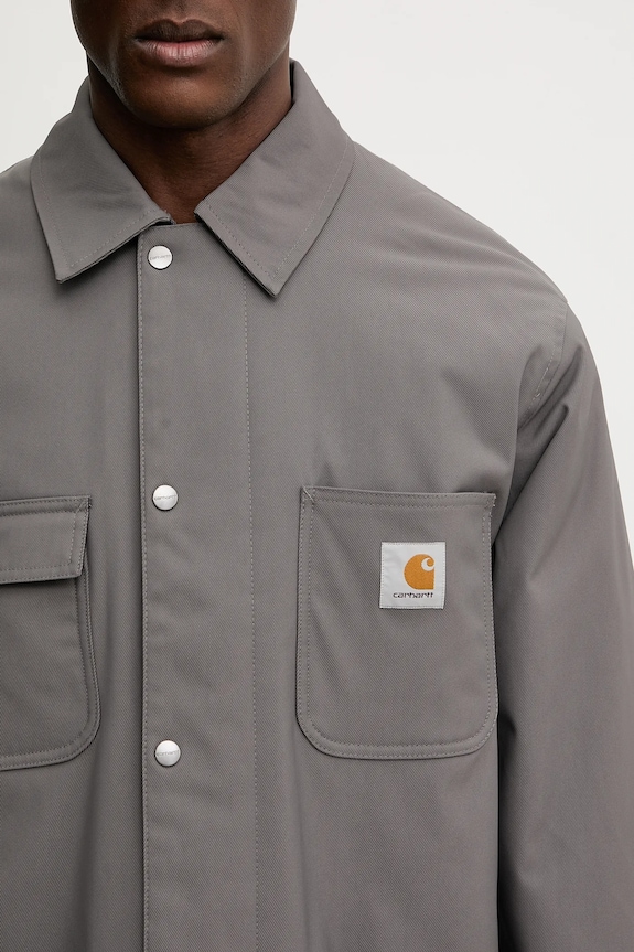 Carhartt WIP jacket Leroy Chore Coat brown I035343.33CXX