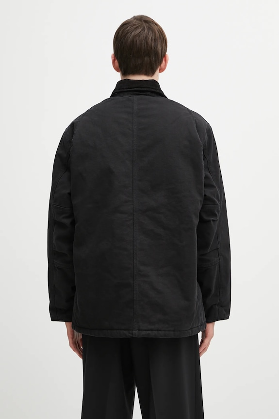 Бавовняна парка Carhartt WIP Ambel Coat I035616.0 чорний