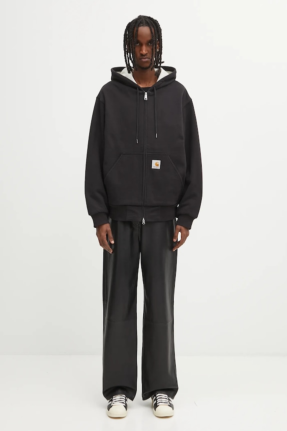 Carhartt WIP sweatshirt Active Sweat Jacket I035602.8906 black