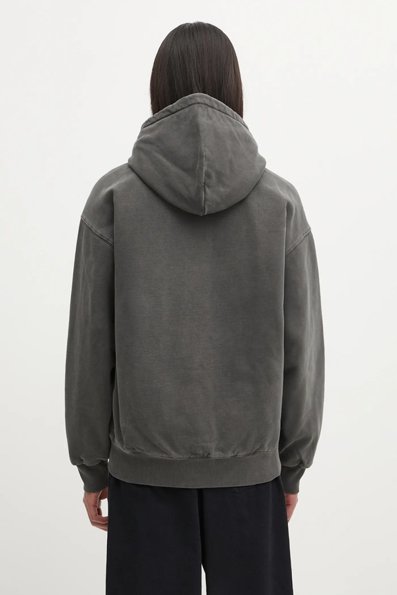 Clothing Carhartt WIP cotton sweatshirt Hooded Vista Jacket I029524.89GD gray