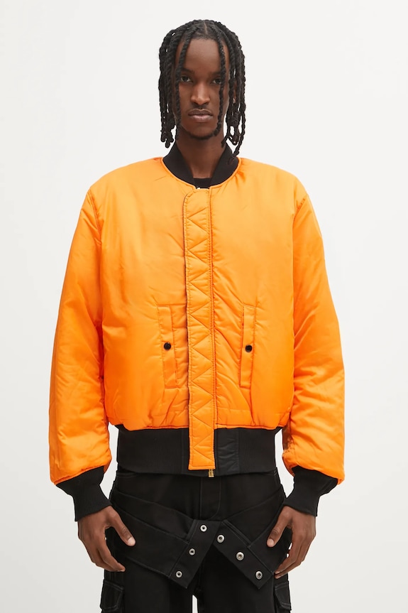 Oboustranná bomber bunda No Problemo x Alpha Industries No War MA-1 černá NP7113504