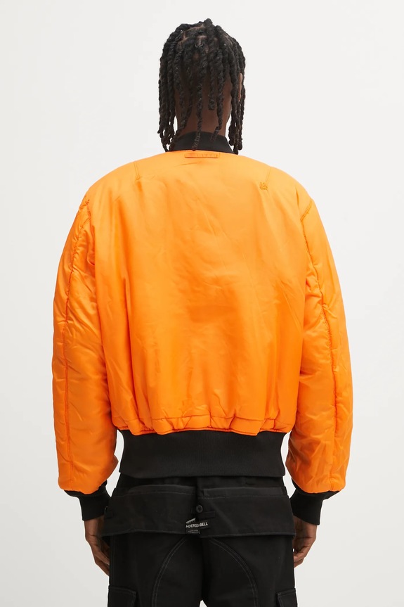 Oboustranná bomber bunda No Problemo x Alpha Industries No War MA-1 NP7113504 černá