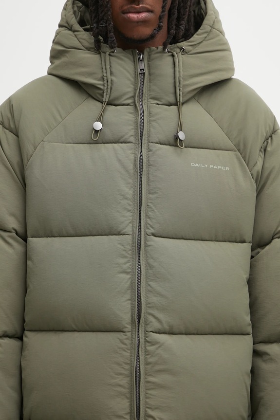 Daily Paper giacca Relaxed Puffer verde 2522018