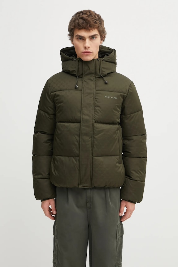 Daily Paper kurtka Monogram Puffer pozostałe zielony 2524008