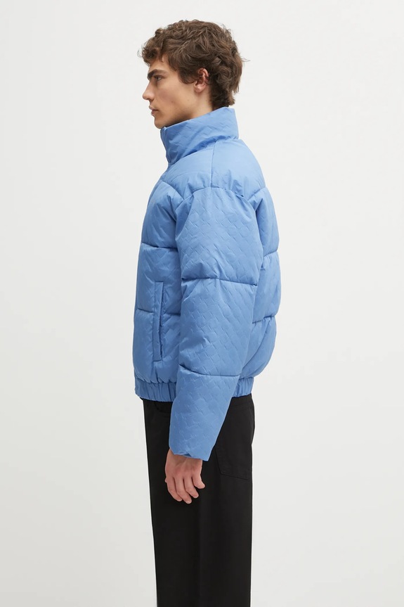 Daily Paper kurtka Renako Monogram Puffer 2521063 niebieski AW25