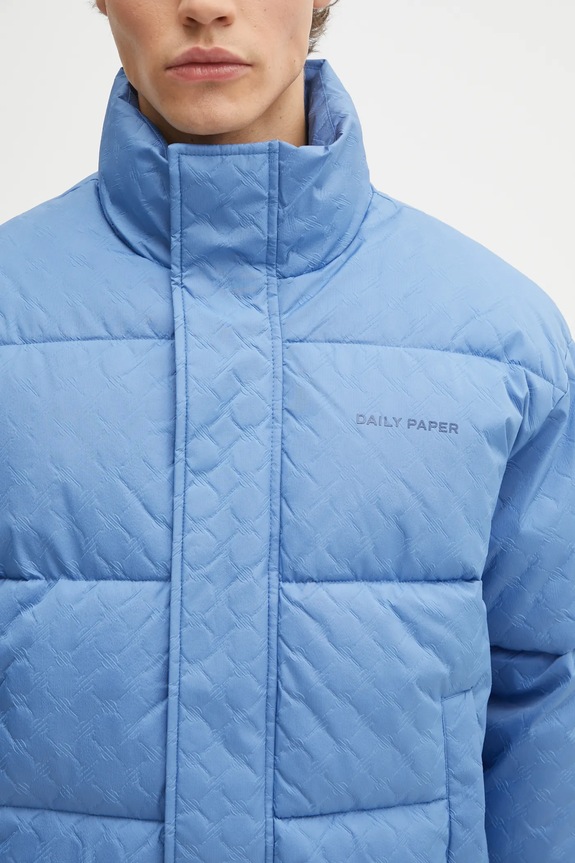 Daily Paper jacket Renako Monogram Puffer blue 2521063