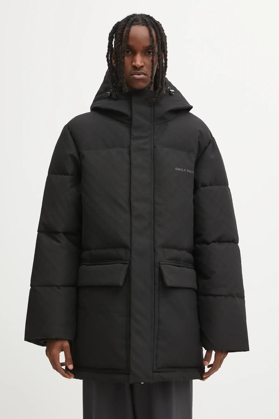 Μπουφάν Daily Paper Oba Monogram Puffer άλλο μαύρο 2521155