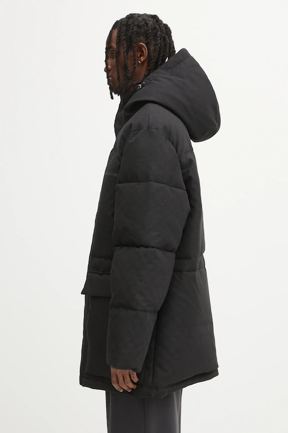 Daily Paper kurtka Oba Monogram Puffer 2521155 czarny AW25