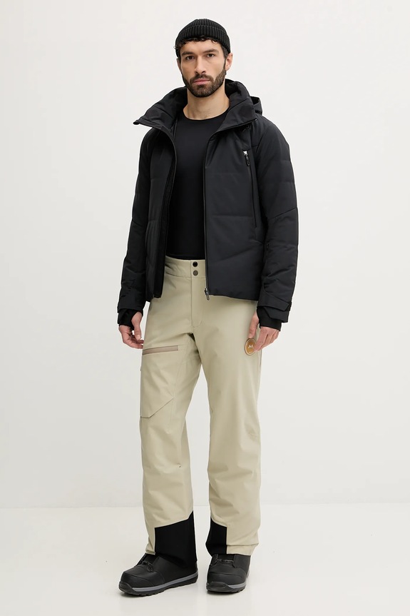 Descente kurtka narciarska puchowa HYBRID DOWN JACKET DW5FDJ06MU czarny AW25