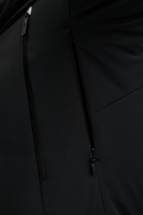 Descente kurtka narciarska puchowa HYBRID DOWN JACKET DW5FDJ06MU czarny