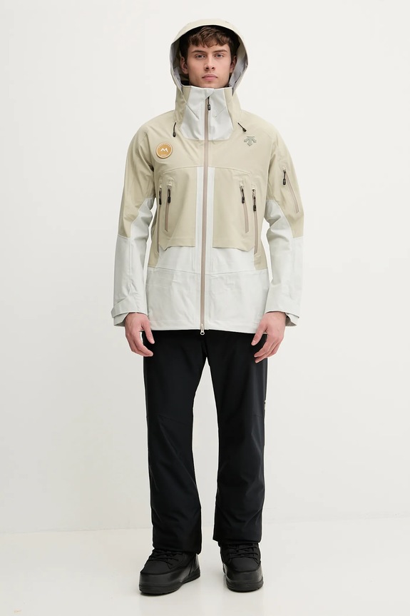 Skijaška jakna Descente SHELL 3L JACKET Marco Odermatt DW5FWB30MU bež AW25