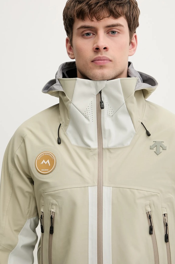 Skijaška jakna Descente SHELL 3L JACKET Marco Odermatt bež DW5FWB30MU