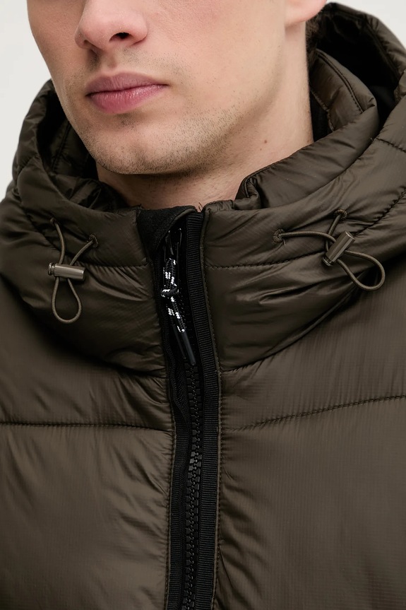 Μπουφάν Abercrombie & Fitch KI132.5212.330 πράσινο