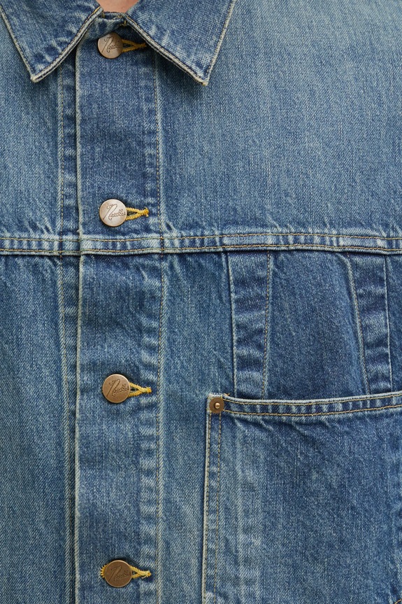 Needles giacca di jeans Darts RW234 blu