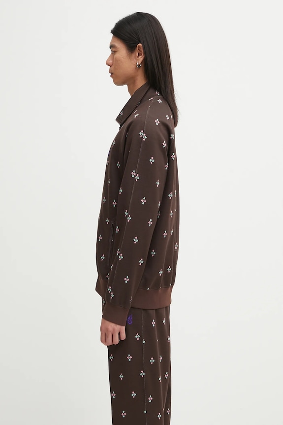 Кофта Needles Track Jacket RW312 коричневый AW25