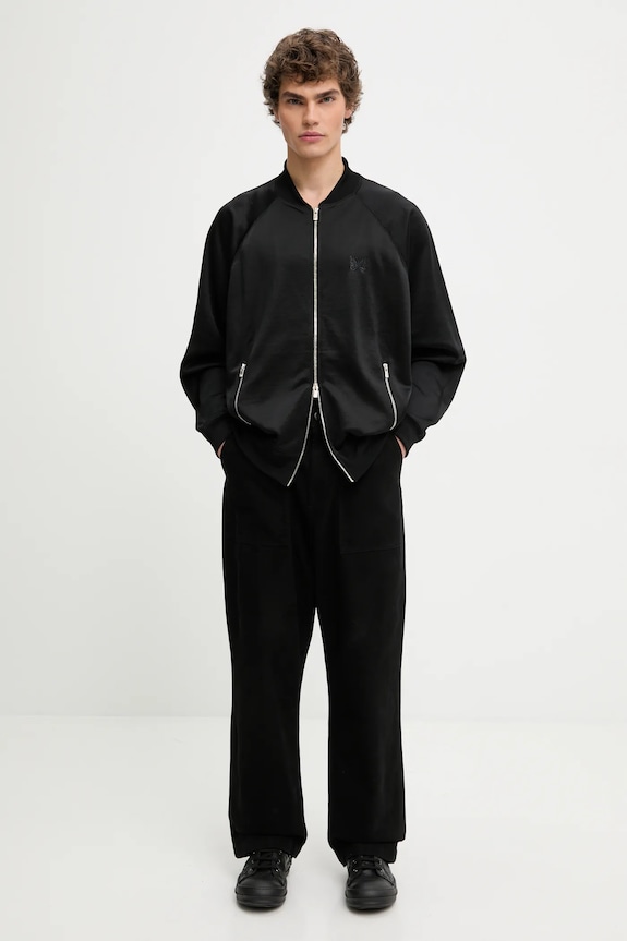 Кофта Needles Dolman Sleeve Track Jacket RW327 чорний
