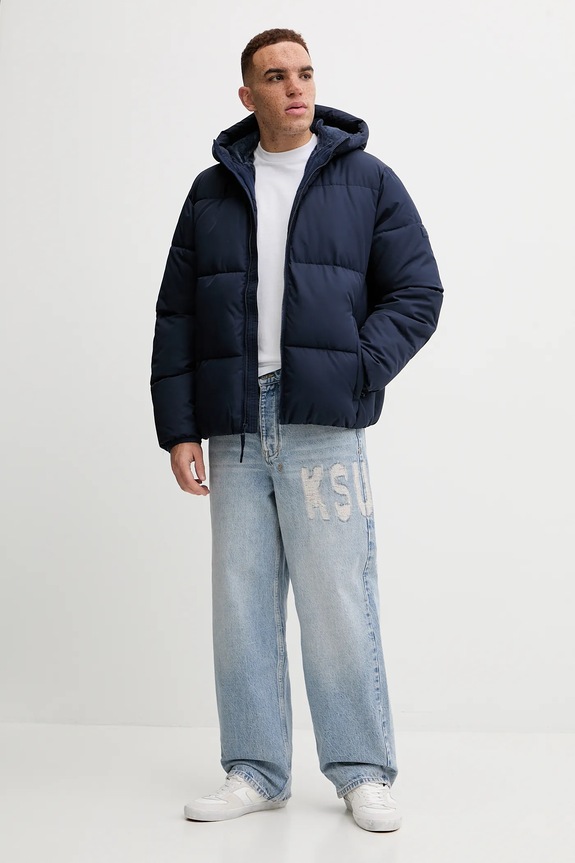 Μπουφάν Hollister Co. KI332.5061.200 σκούρο μπλε AW25