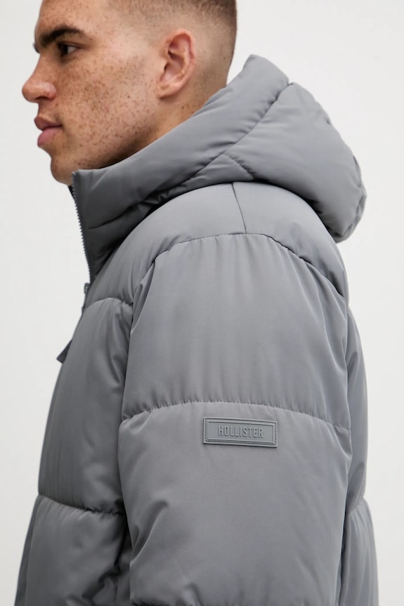 Hollister Co. giacca KI332.5062.120 grigio