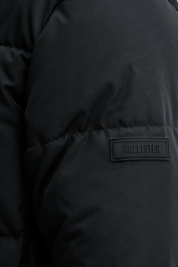 Μπουφάν Hollister Co. KI332.5072.900 μαύρο