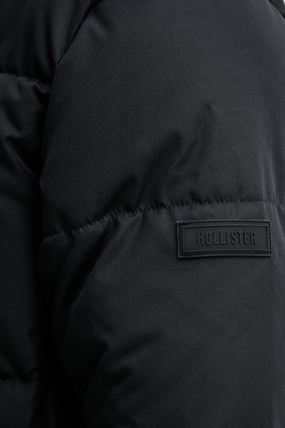 Μπουφάν Hollister Co. KI332.5072.900 μαύρο
