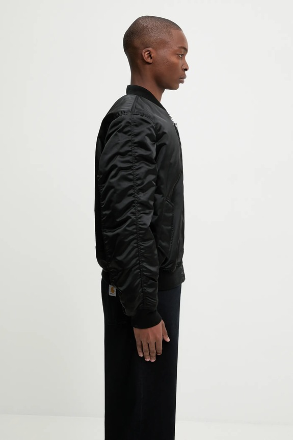 Alpha Industries 766027 Куртка-бомбер для мужчин чёрный 766027