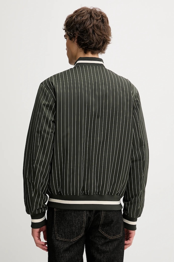 Одежда Куртка-бомбер Les Deux Varsity 1000381 зелёный