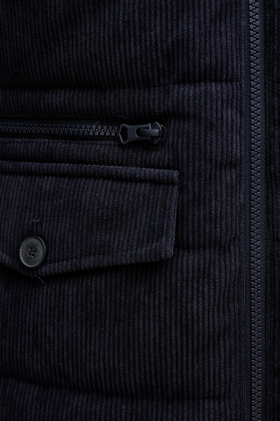 Αμάνικο μπουφάν United Colors of Benetton 2EMRUJ00T σκούρο μπλε