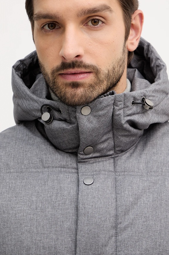 United Colors of Benetton rövid kabát szürke 2MNAUN06X