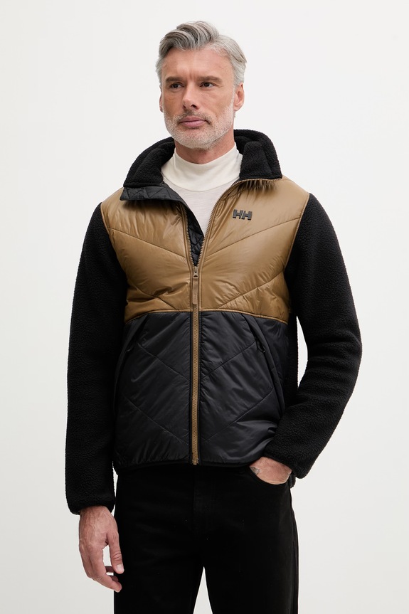 Helly Hansen jachetă bărbați VILLAGE HYBRID JACKET necaptusit verde 54499