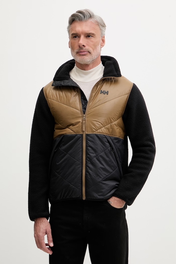 Helly Hansen jachetă bărbați VILLAGE HYBRID JACKET necaptusit verde 54499