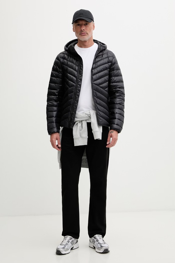 Helly Hansen geacă cu puf bărbătească STOWE DOWN JACKET 54494 negru AW25