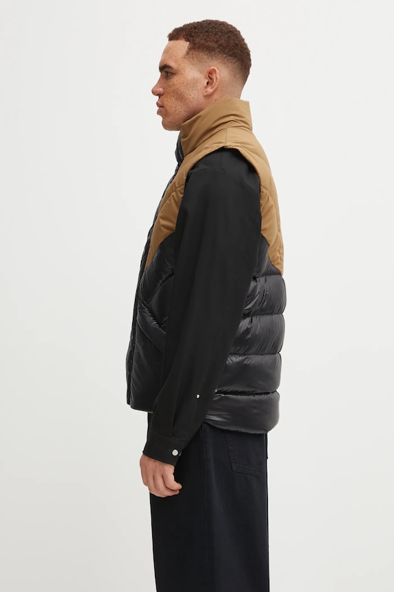 Helly Hansen VILLAGE PUFFY VEST sleeveless jacket Men's 54495 green AW25