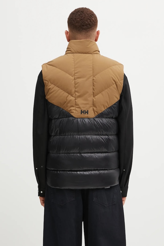 Clothing Helly Hansen VILLAGE PUFFY VEST sleeveless jacket Men's 54495 green
