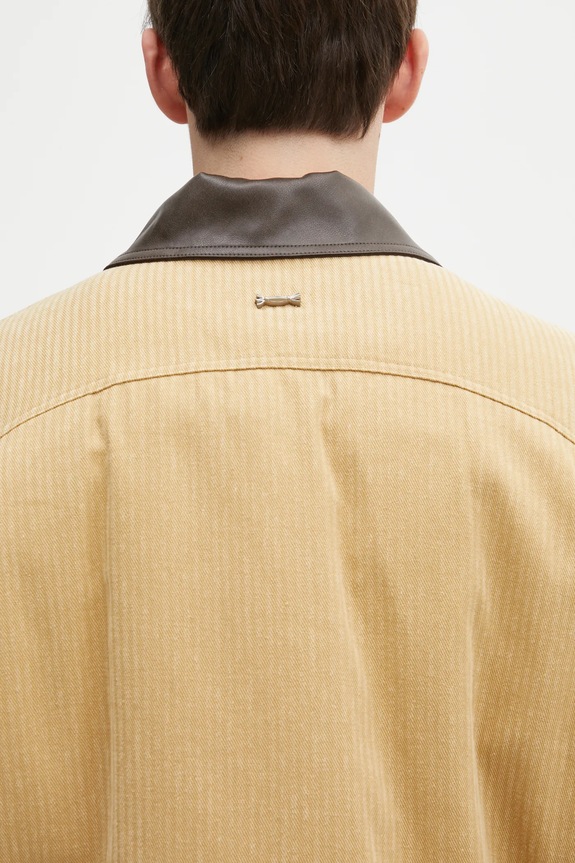 Ader Error cotton jacket JACKET beige BO01FWJK0113BG