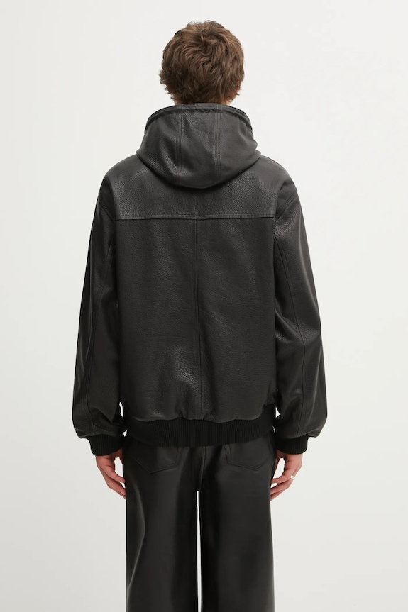 Clothing Carhartt WIP reversible jacket 50 Years Anniversary OG Active Jacket Leather I035967.3R0XX black